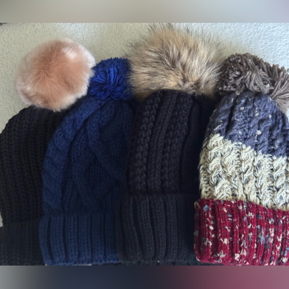Pompom Beanie Bundle - image 1